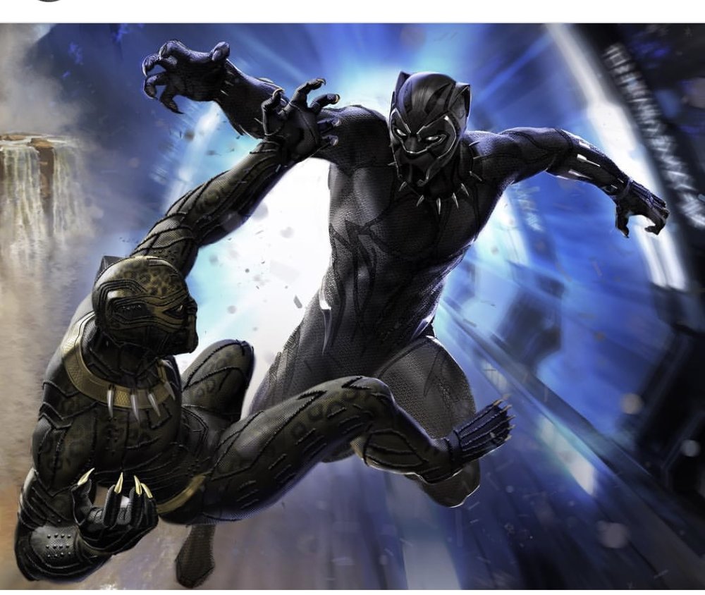Punch – Counterpunch in BLACK PANTHER Punch - Counterpunch in BLACK PANTHER